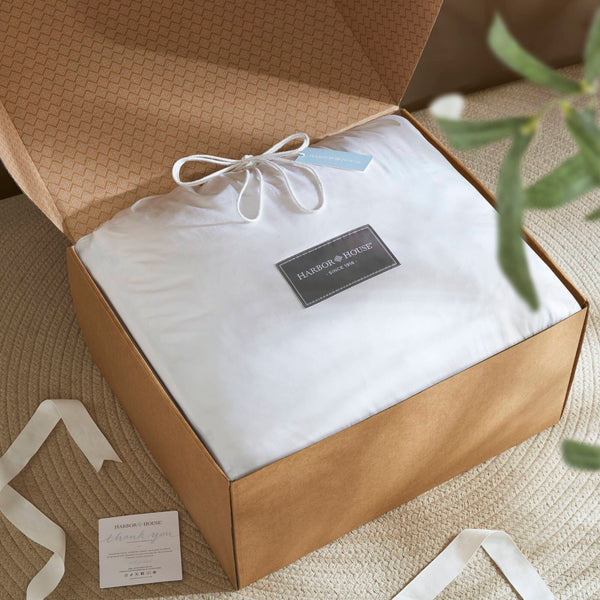 English Elm 1 Plush Full/Queen 100% Cotton Comforter 90x94 Soft Hypoallergenic Breathable Bedding Set B035P366555