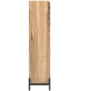 English Elm shoe cabinet Rustic Herringbone Flip-Drawer Organizer for Narrow Spaces, Dust-Proof Entryway Storage Driftwood W2227P207767