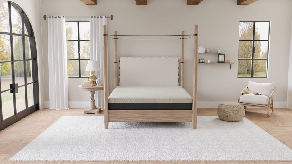 English Elm Omne Sleep Gel Memory Foam Full Mattress Soft Cooling Layers for Pressure Relief B04764854