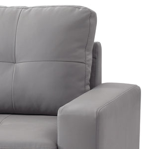 English Elm Cozy Gray Upholstered Club Chair with Track Arms for Reading Nooks and Living Rooms B078108258