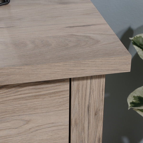 English Elm Dresser, Stylish Brown Finish With Ample Storage, Smooth Glides & Compact Design For Any Room B356P402691