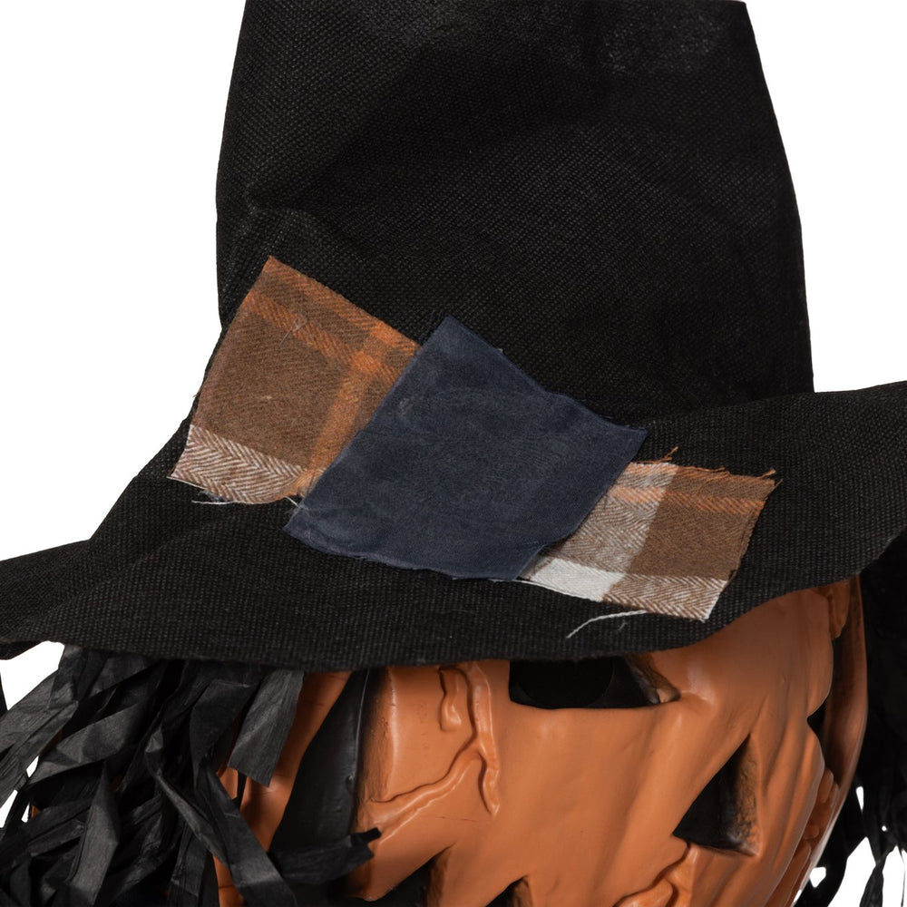 English Elm Homcom 6' Life-Size Hanging Pumpkin Ghost With Light-Up Eyes, Sound Activation & Creepy Audio Effects W2225P229449