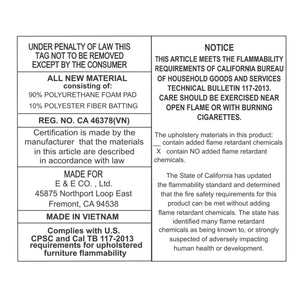 JLA Home Martha Stewart - Accent Philippe Accent Chair — Lily Pond Collection, Solid Rubberwood Frame, Turned-Leg Charm & Lumbar Support MT100-1204