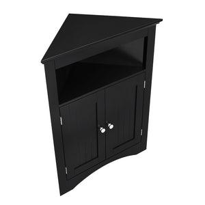 English Elm Sideboard Sideboard Cabinet - Modern Freestanding Corner Storage For Bathroom, Kitchen & Living Room Organization W487P352446-GIGA