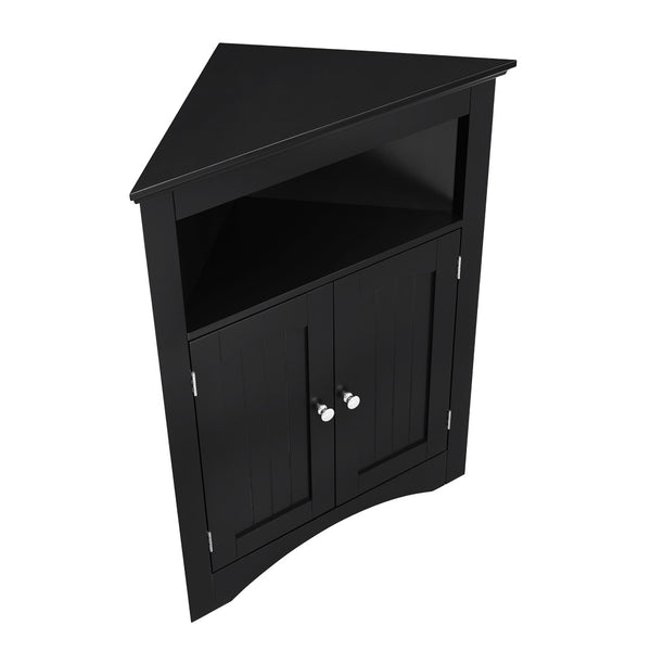 English Elm Sideboard Sideboard Cabinet - Modern Freestanding Corner Storage For Bathroom, Kitchen & Living Room Organization W487P352446-GIGA