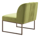 Sante Fe Accent Chair Olive Green 109527 Zuo Modern