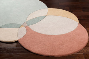 Livabliss Beck Hand Tufted Wool Area Rug Modern Pattern for Entryways Bedrooms and Layered Looks Sage, Light Bei 8' x 10' BCK1006-810