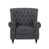 Christopher Knight Home® - Noble House - Sunapee Contemporary Tufted Recliner with Nailhead Trim