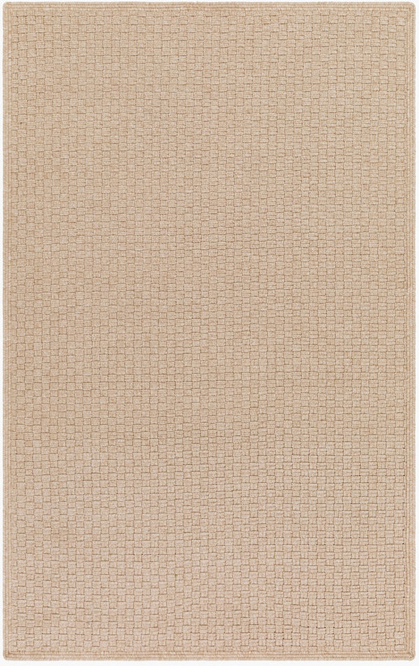 Surya Barcelona Bcl-7000 Handmade 4' X 6' Modern Rug - Durable, Stylish Decor For Any Space Light Brown Polypropylene,Polyester,Viscose Bcl7000-46