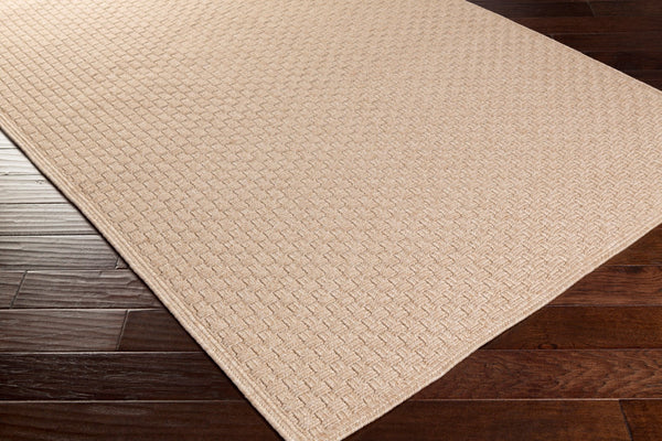 Surya Barcelona Bcl-7000 Handmade 4' X 6' Modern Rug - Durable, Stylish Decor For Any Space Light Brown Polypropylene,Polyester,Viscose Bcl7000-46