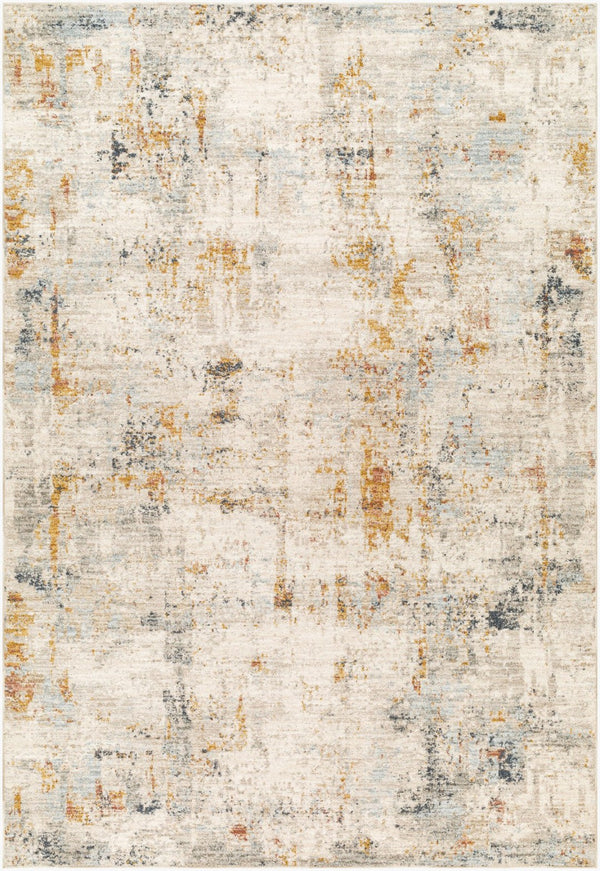 Livabliss Beckham Geometric Polyester Area Rug Machine Woven for Living Room and Dining Spaces White, Light Sl 10' x 13'11" BCM2309-101311