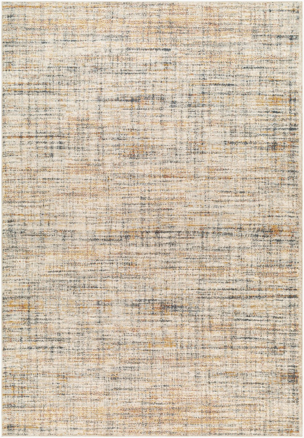 Livabliss Beckham Geometric Polyester Area Rug Soft Plush Pile for Living Room or Dining Space White, Light Sl 9' x 12'2" BCM2312-9122