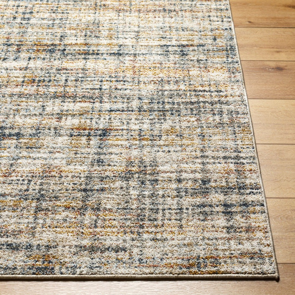 Livabliss Beckham Geometric Polyester Area Rug Soft Plush Pile for Living Room or Dining Space White, Light Sl 9' x 12'2" BCM2312-9122