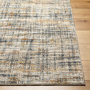 Livabliss Beckham Geometric Polyester Area Rug Soft Plush Pile for Living Room or Dining Space White, Light Sl 2'7" x 7'3" BCM2312-2773
