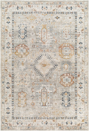 Livabliss Beckham Large Scale Polyester Area Rug for Living Room or Dining Space Medium Pile Light Slate, Wh 10' x 13'11" BCM2315-101311