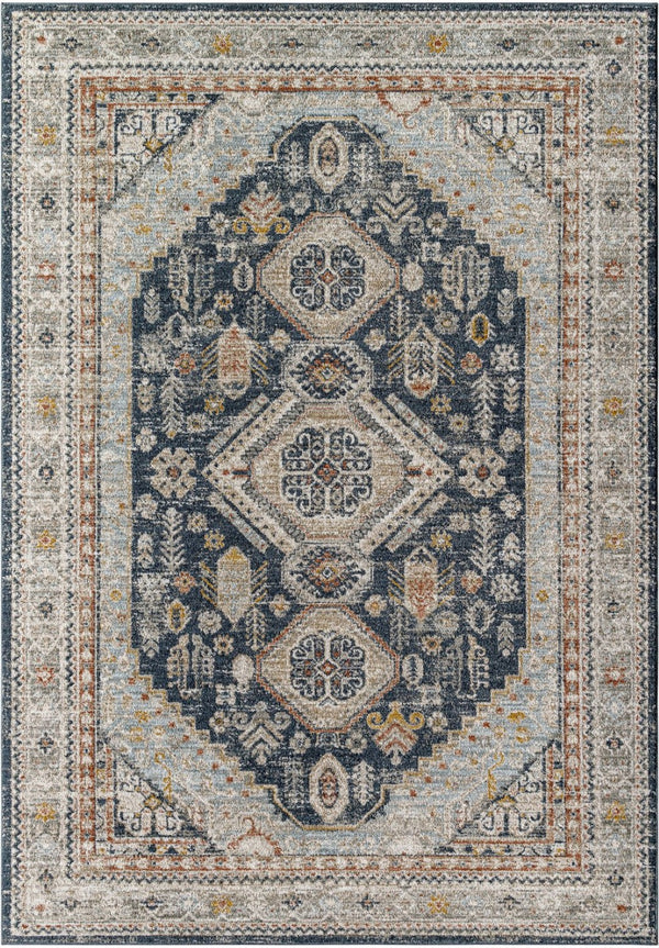 Livabliss Beckham Geometric Polyester Accent Rug Machine Woven in Turkey for Entryway or Bedroom BCM2320-2211