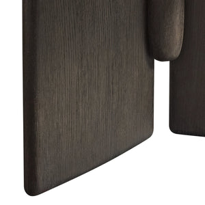 Bernhardt Bernhardt Geneve Wire-brushed Oak Dining Table with Architectural Base Seats Eight K2291