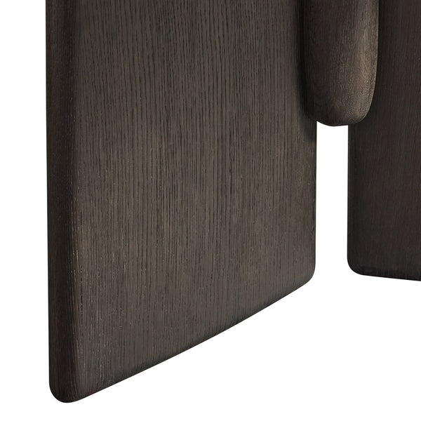 Bernhardt Bernhardt Geneve Wire-brushed Oak Dining Table with Architectural Base Seats Eight K2291
