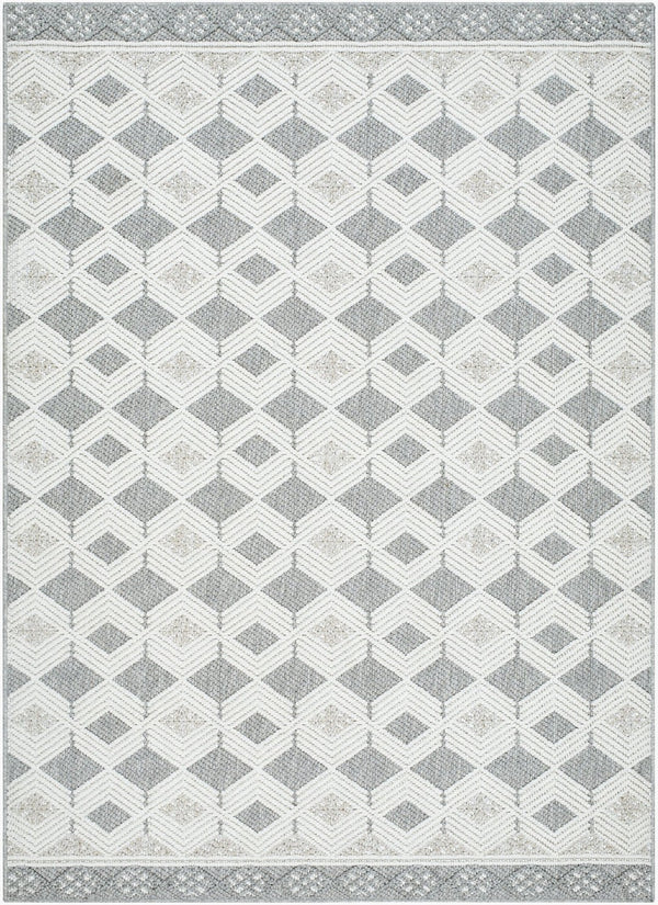 Livabliss Bouclair Flatweave Polyester Area Rug Muted Tones for Living Room or Dining Space BCR2307-679