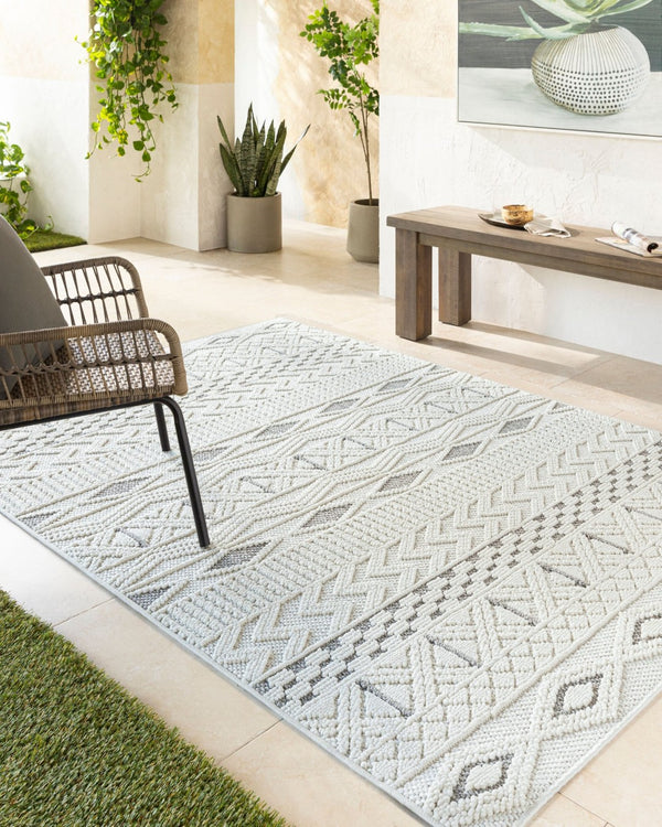 Livabliss Bouclair Flatweave Polyester Area Rug Turkish Machine Woven for Living and Dining Rooms BCR2314-71010