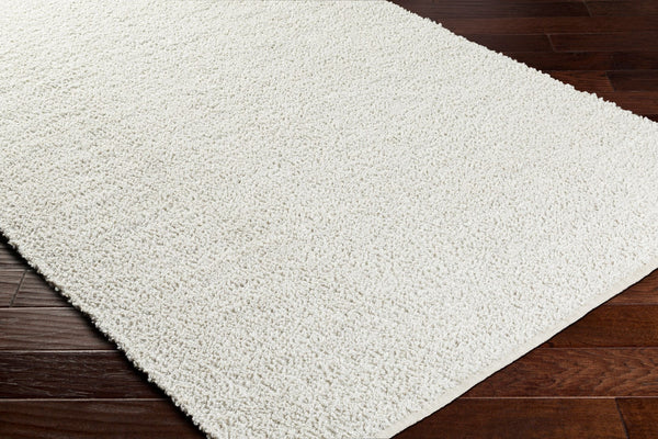 Surya Boculette 2' X 3' Handmade Rug - Soft, Durable, Minimalist Design Perfect For High Traffic Areas Off,White Recycled Pet Yarn Bct2300-268