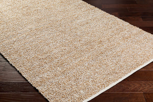 Surya Boculette 2' X 3' Handmade Rug - Soft, Durable, Minimalist Design Perfect For High Traffic Areas Brown Recycled Pet Yarn Bct2301-23