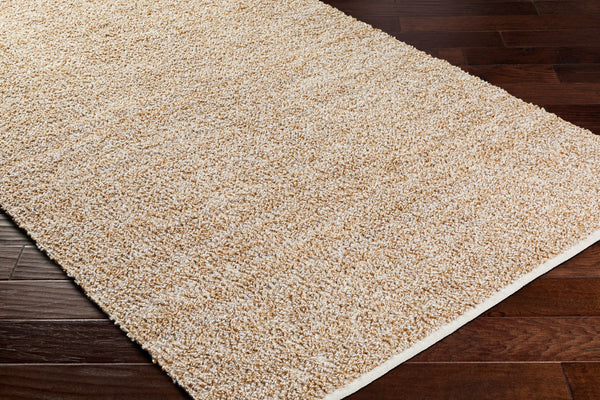 Surya Boculette 2' X 3' Handmade Rug - Soft, Durable, Minimalist Design Perfect For High Traffic Areas Brown Recycled Pet Yarn Bct2301-23