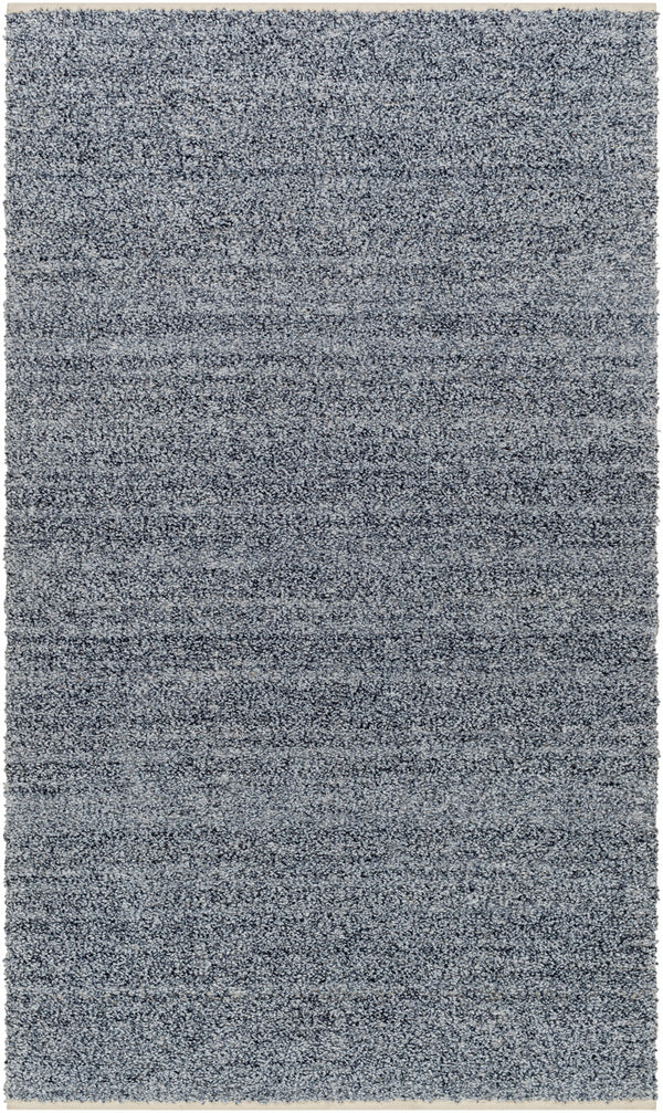 Boculette BCT-2302 9' x 12' Handmade Rug BCT2302-912  Dark Blue, Off-White Surya