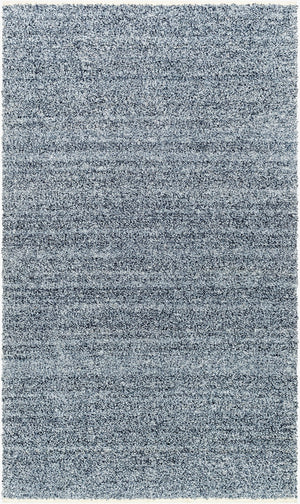 Surya Boculette 2' X 3' Handmade Rug - Soft, Durable, Minimalist Design Perfect For High Traffic Areas Dark Blue Recycled Pet Yarn Bct2302-23