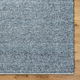 Boculette BCT-2302 9' x 12' Handmade Rug BCT2302-912  Dark Blue, Off-White Surya