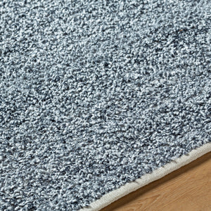 Boculette BCT-2302 9' x 12' Handmade Rug BCT2302-912  Dark Blue, Off-White Surya