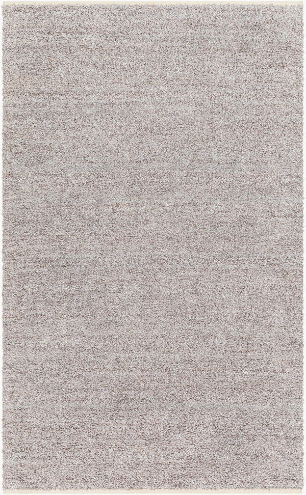 Surya Boculette 2' X 3' Handmade Rug - Soft, Durable, Minimalist Design Perfect For High Traffic Areas Medium Brown Recycled Pet Yarn Bct2303-23