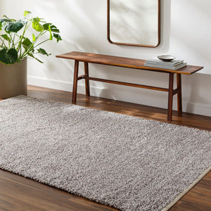 Surya Boculette 2' X 3' Handmade Rug - Soft, Durable, Minimalist Design Perfect For High Traffic Areas Medium Brown Recycled Pet Yarn Bct2303-23