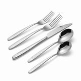 Lenox Oneida Storm 20 Piece Everyday Flatware Set, Service for 4 Metallic, STAINLESS METAL 894755