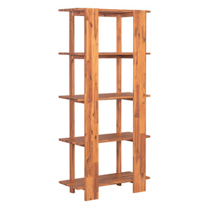 English Elm Christopher Knight Home® - 4-Tier Acacia Wood Bookcase with Anti-Tip Kit, Heavy-Duty Open Shelves Holds 120 lbs Each, Sleek Storage Solution Teak N758P294084T