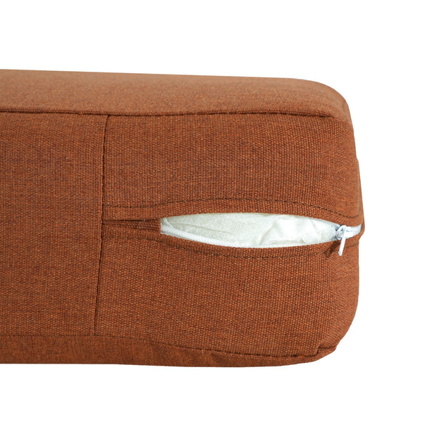 English Elm Christopher Knight Home® - Noah Outdoor Club Chair Cushion Set - Vibrant Orange Weather-Resistant Comfort For Patios & Decks N775P291454O