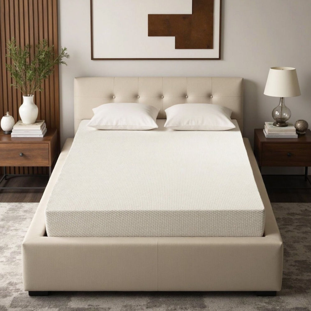 English Elm 8-inch Twin Foam Mattress Japan Made Gel Top 7-zone Support Breathable Cover W5081P394312