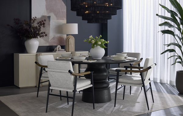 Sunpan Ancona Table Lamp - Handcrafted Elegance with Unique Travertine Design for Timeless Décor Appeal Natural