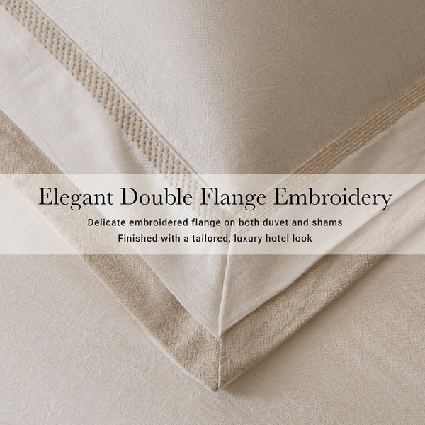 English Elm 3-Piece Queen Coverlet Set Matelassé Elegance with Two Shams — Soft Polyester-Rayon Texture, Durable Comfort Beige+White 6.15 L x 14.37 W x 12.6 H B035P381309