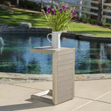 Christopher Knight Home® Cape Coral Modern C-Shaped Patio Table