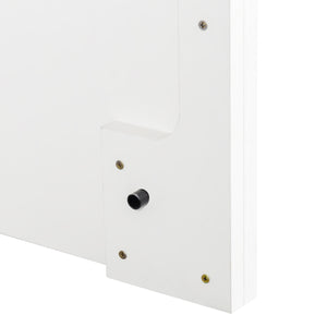 English Elm Murphy Space-Saving Bed with Built-In Desk — Foldaway Horizontal or Vertical Cabinet for Small Rooms W331S00149