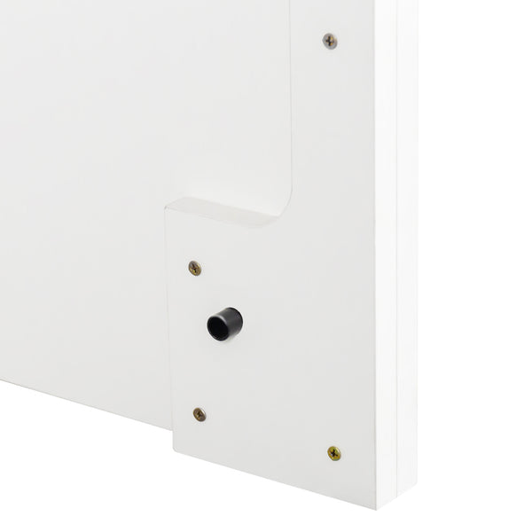 English Elm Murphy Space-Saving Bed with Built-In Desk — Foldaway Horizontal or Vertical Cabinet for Small Rooms W331S00149