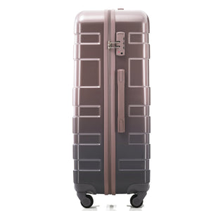 English Elm Luggage Sets 3 Piece Abs Hardshell Spinner Suitcase with Tsa Lock Lightweight Travel N726P203164G