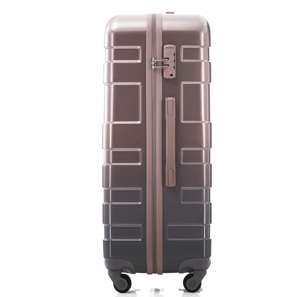 English Elm Luggage Sets 3 Piece Abs Hardshell Spinner Suitcase with Tsa Lock Lightweight Travel N726P203164G