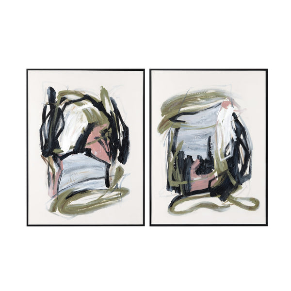 Crestview Collection Moody Wall Art Decor - Captivating Crestview Design - Elegant China Accent For Your Home Spaces   Cvbzwf137