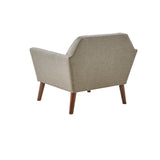 INK+IVY Newport Mid-Century Newport Wide Mid-Century Modern Lounge Chair II110-0388 Light Grey