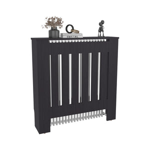 English Elm Keller Black Wood Radiator Cover Panel for Modern Minimalist Living Rooms B092P439909