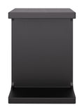 Bama Side Table Black 110251 Zuo Modern