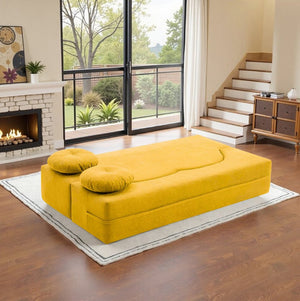 English Elm 2-In-1 Convertible Modular Sofa Bed With Memory Foam - No Assembly, Space-Saving Comfort For Any Room P1 W3653P355635-GIGA