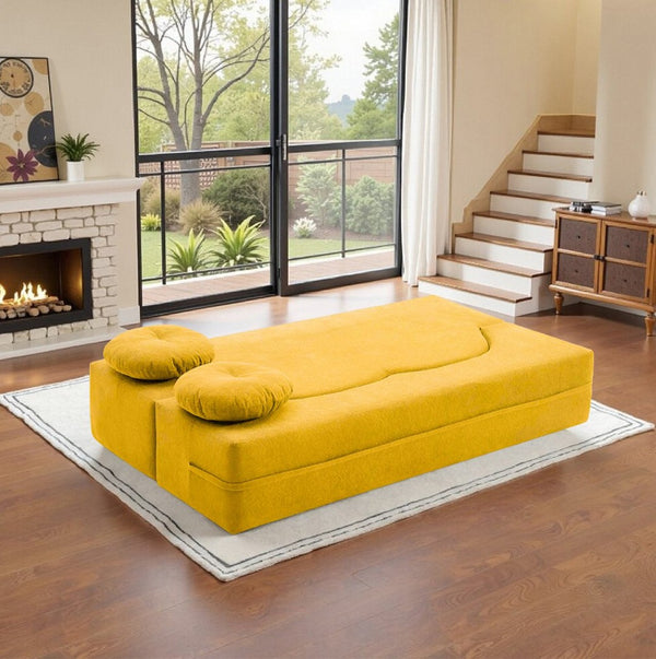 English Elm 2-In-1 Convertible Modular Sofa Bed With Memory Foam - No Assembly, Space-Saving Comfort For Any Room P1 W3653P355635-GIGA